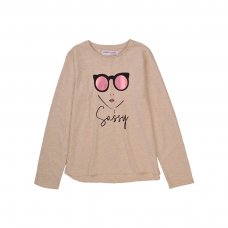 8GKTEE 13J: Sassy L/Sleeve Top (3-8 Years)